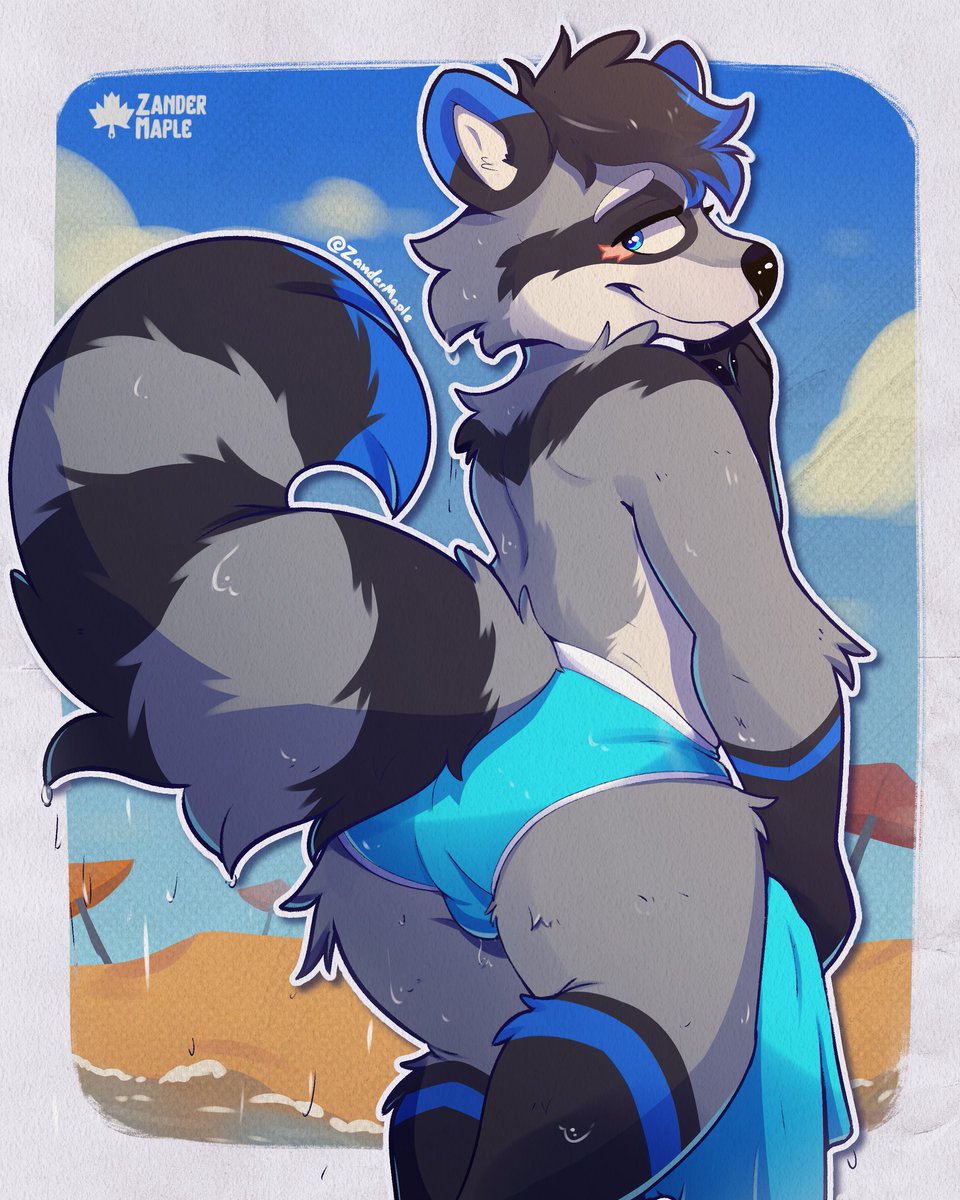 ✨ 🩲 No one is gonna know he was
 swimming in briefs right? :3

🎨 National underwear piece for 
<a href="/Divided_Raccoon/">Mavvy 💙💔</a> ! 
For the <a href="/CobaltExchange/">CobaltExchange</a> :3