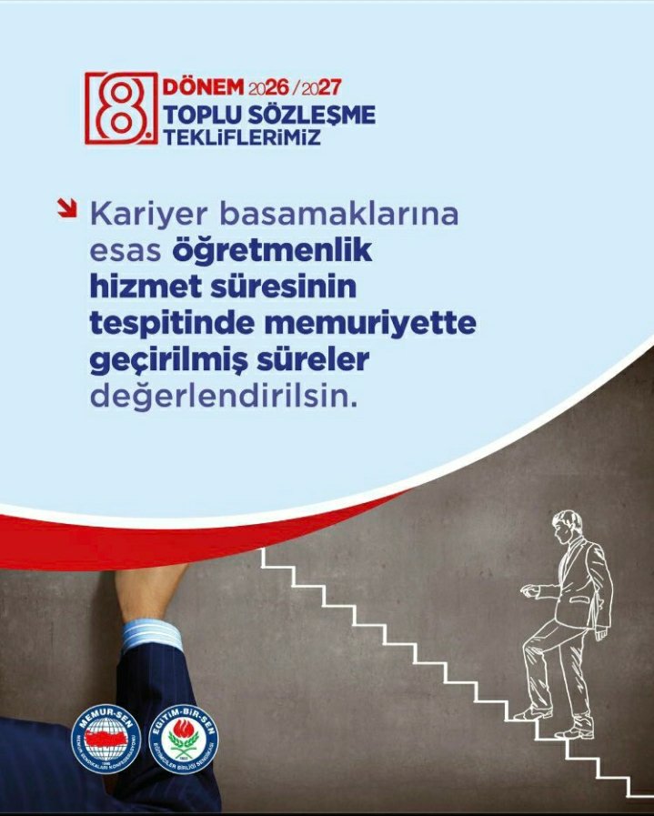 #TopluSözleşme2025
<a href="/Yusuf__Tekin/">Yusuf Tekin</a>
@TurkiyeKamusen 
<a href="/MemurSenKonf/">Memur-Sen</a>
<a href="/egitimbirsen/">Eğitim-Bir-Sen</a>
<a href="/isikhanvedat/">Prof. Dr. Vedat Işıkhan</a>
