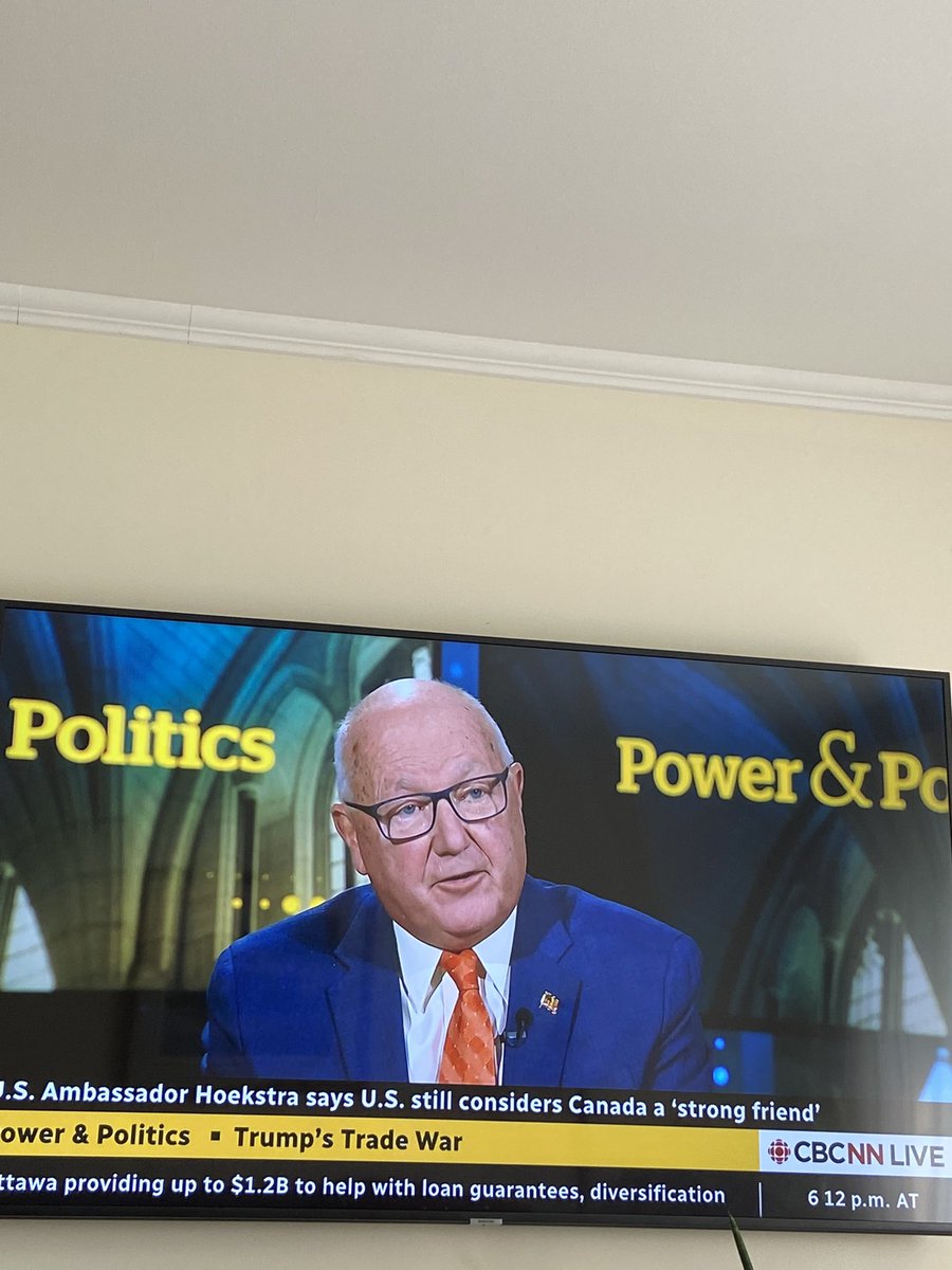 This guy needs to leave Canada. How he became the Ambassador to Canada 🇨🇦 is beyond me. How do we give this guy the time of day. Be gone