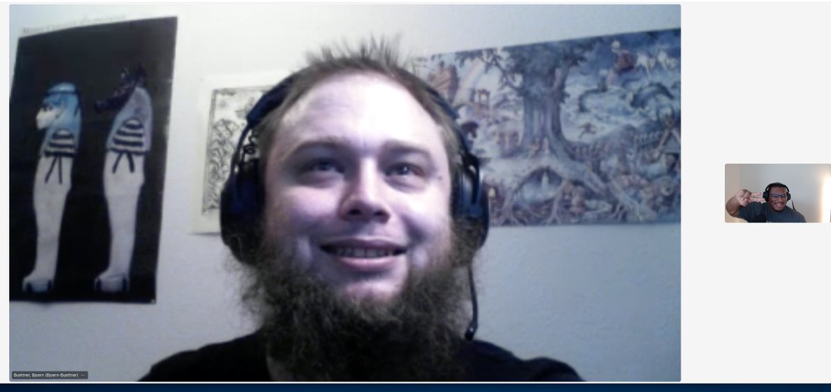 Teron (Ron) 🇺🇸 (@teronintech) on Twitter photo Had a great chat with <a href="/Idrinth/">Björn 'Idrinth' Büttner</a> today! We spoke about Unit testing, Micro Services, AI, life in Germany & more. Björn has a wealth of knowledge & is an awesome individual. I'm glad we got the chance to connect. Had a great chat with <a href="/Idrinth/">Björn 'Idrinth' Büttner</a> today! We spoke about Unit testing, Micro Services, AI, life in Germany & more. Björn has a wealth of knowledge & is an awesome individual. I'm glad we got the chance to connect.