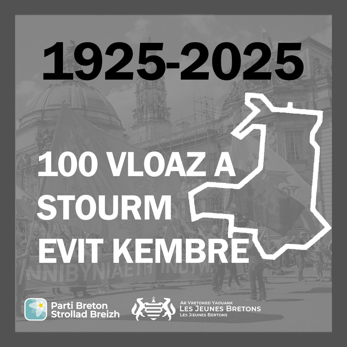 📢 <a href="/Plaid_Cymru/">Plaid Cymru 🏴󠁧󠁢󠁷󠁬󠁳󠁿</a> célèbre ses 100 ans de lutte !   
Ce parti a largement contribué à la préservation et à la valorisation de la culture galloise. Nous espérons le voir accéder enfin au pouvoir dans les années à venir.