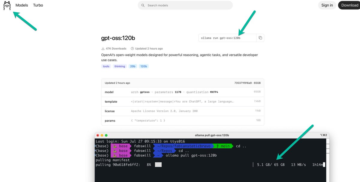 fabianwilliams's tweet image. Let the shear madness begin!!! #GPTOSS120b can’t wait to take it thru its paces on my dev rig!! #Ollama #smalllanguagemodels #slm #Agents local #AI #FTW