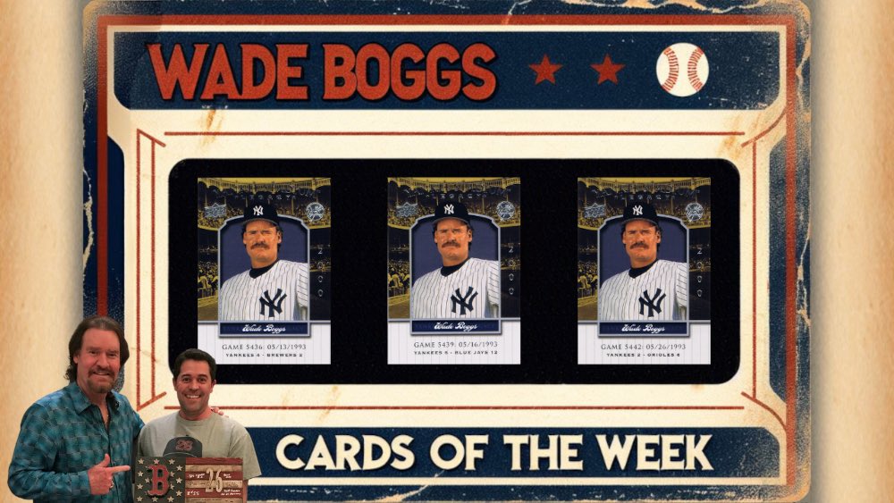 John Reichard (@wadeboggsfan) on Twitter photo From My Collection: 7 Cool Wade Boggs Cards (Week of 7/28 - 8/3/25)
youtu.be/V8eT7eaN25g <a href="/ChickenMan3010/">Wade Boggs</a> #wadeboggs From My Collection: 7 Cool Wade Boggs Cards (Week of 7/28 - 8/3/25)
youtu.be/V8eT7eaN25g <a href="/ChickenMan3010/">Wade Boggs</a> #wadeboggs