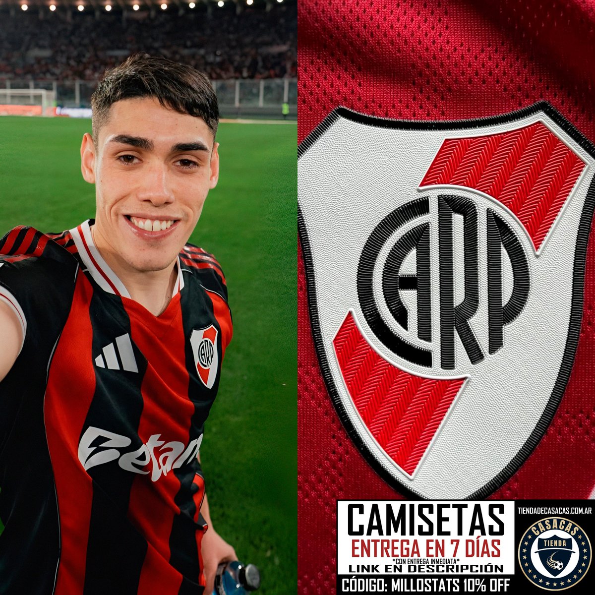 MilloStats (@statsmillo) on Twitter photo ‼️ River acordó con la AFA para que Santiago Lencina NO VAYA A LOS ENTRENAMIENTOS SUB-20 con la Selección 🇦🇷 ❌
➡️ Se quedará en River CAMP de cara al Partido contra Independiente ✅
ℹ️ <a href="/DiarioOle/">Diario Olé</a> ‼️ River acordó con la AFA para que Santiago Lencina NO VAYA A LOS ENTRENAMIENTOS SUB-20 con la Selección 🇦🇷 ❌
➡️ Se quedará en River CAMP de cara al Partido contra Independiente ✅
ℹ️ <a href="/DiarioOle/">Diario Olé</a>