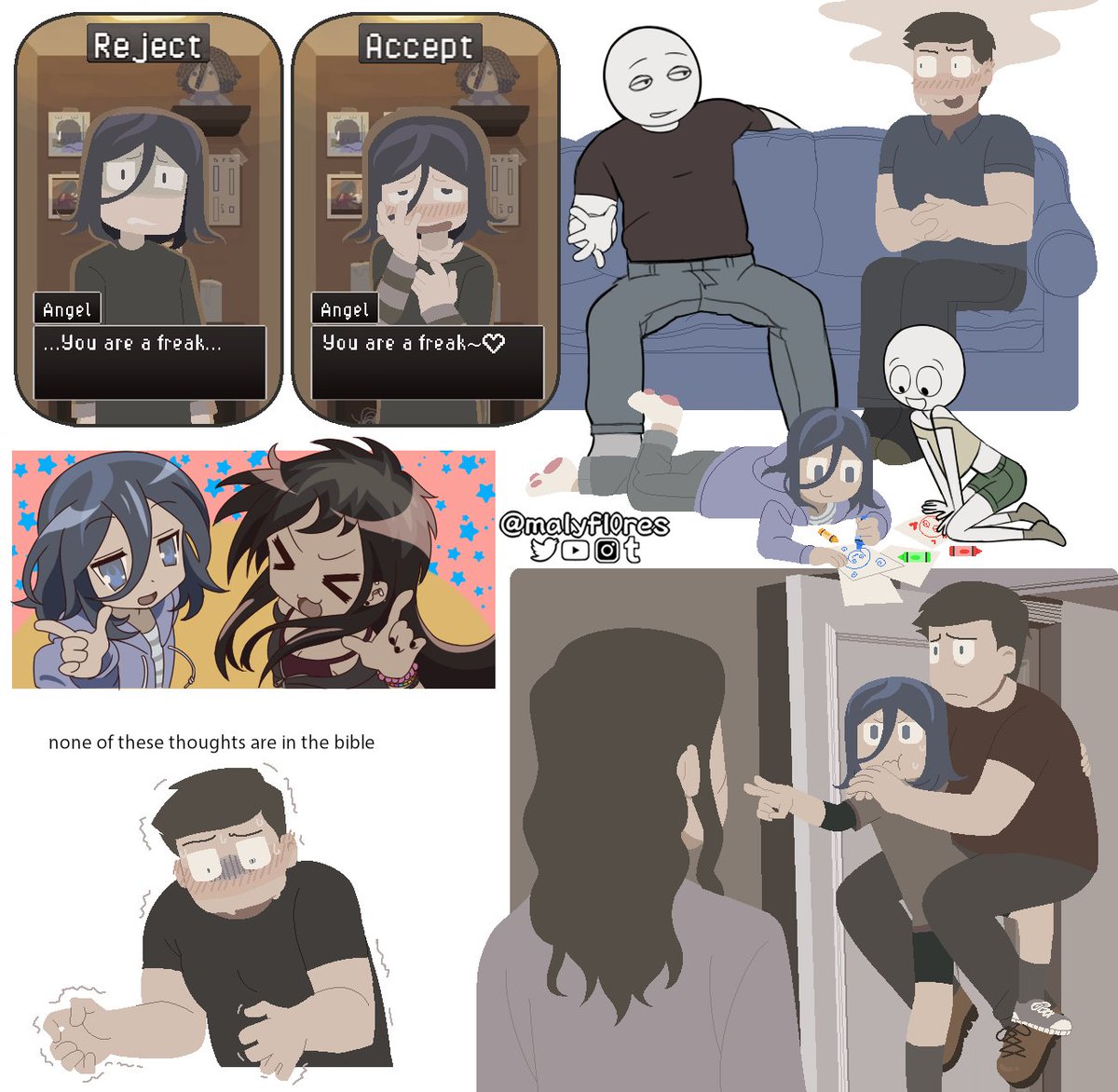 malyfl0res's tweet image. duduls dump #3 #ClinicalTrialFanart #ClinicalTrialgame