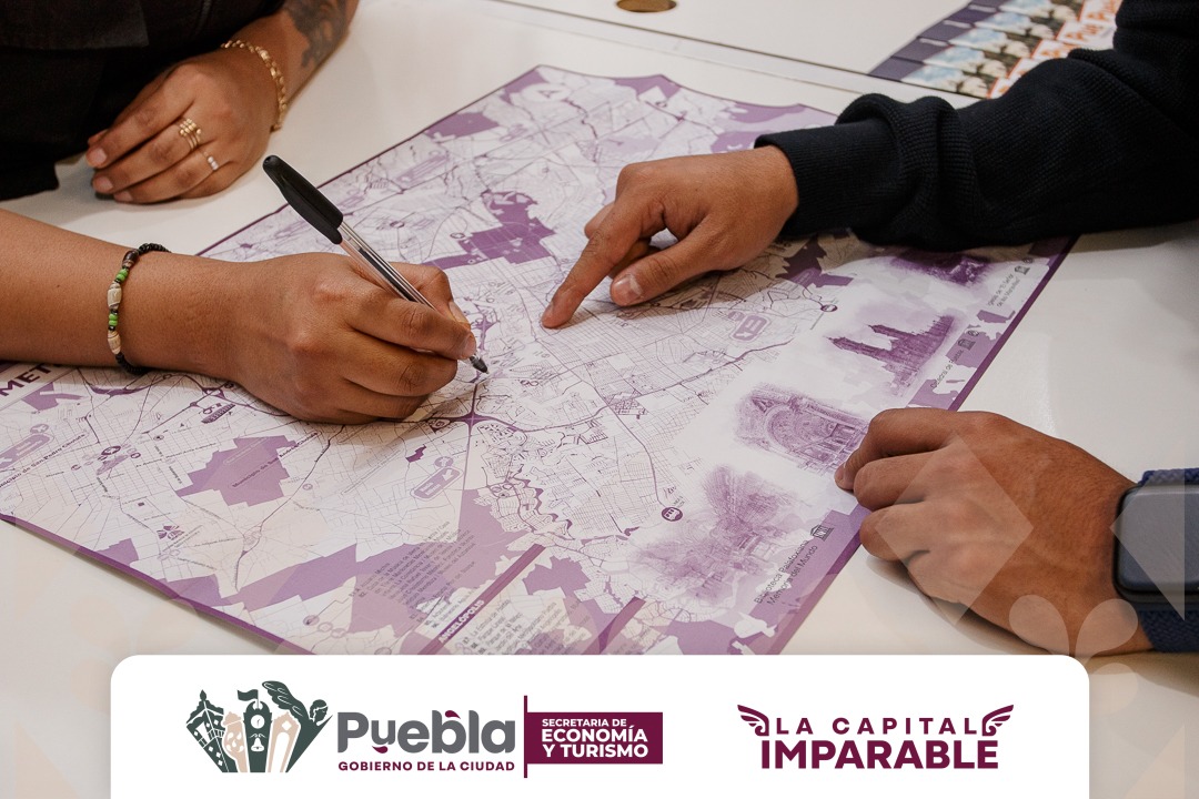 ¡Te esperamos!

Conoce todos los atractivos y servicios disponibles que tenemos en Puebla para hacer agradable tu visita.

📍Centro de Atención al Visitante, Av. Juan de Palafox y Mendoza #14, Centro, Puebla.
📅Todos los días
⏰09:00 a 20:00 hrs

¡Bienvenidas y bienvenidos🙌!