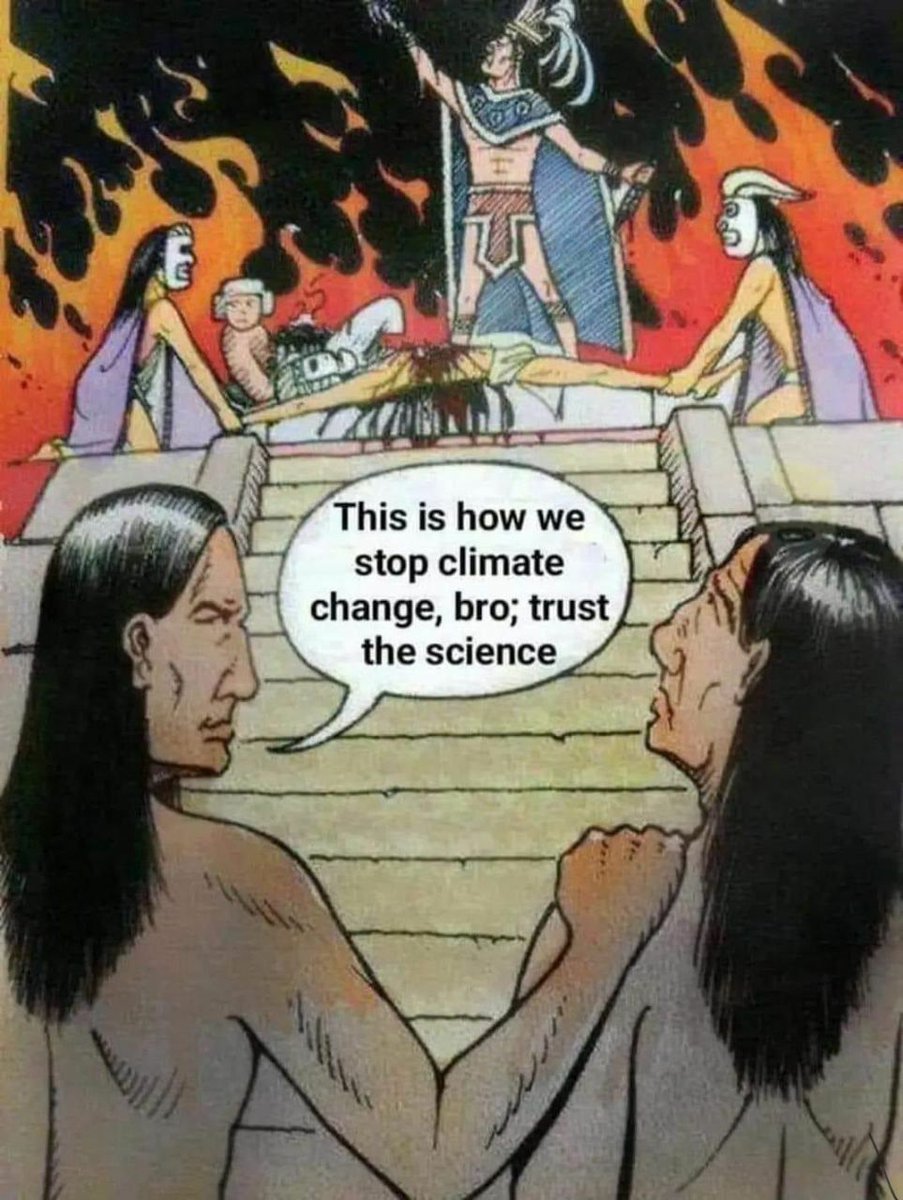 NotARole_Model's tweet image. All #climatealarmists be like