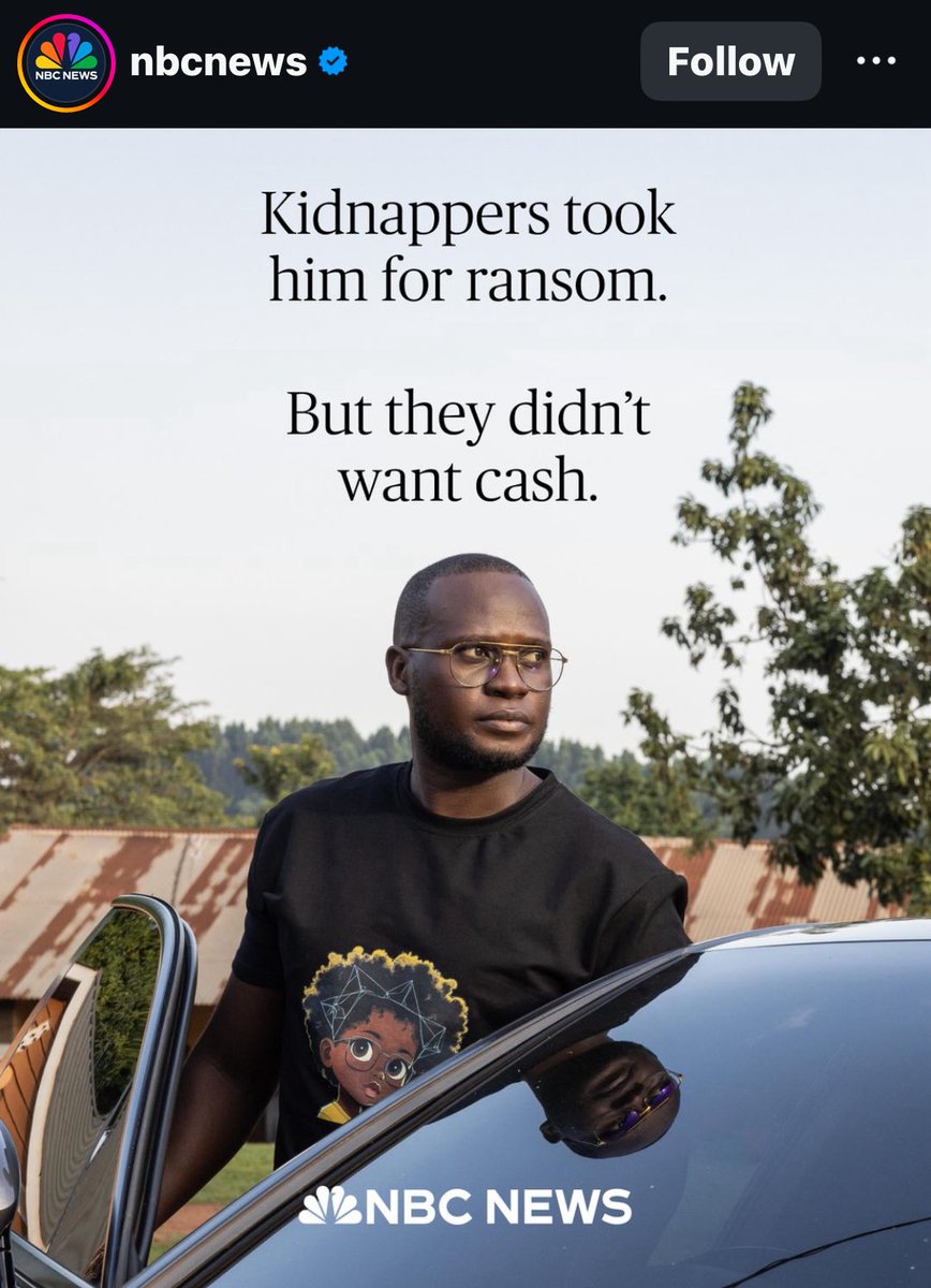 They even insisted on the mode of payment of the ransom, what a trust in the industry! 

They tried to break $Afro community, but they only made it stronger, let’s ride to the Sun ☀️