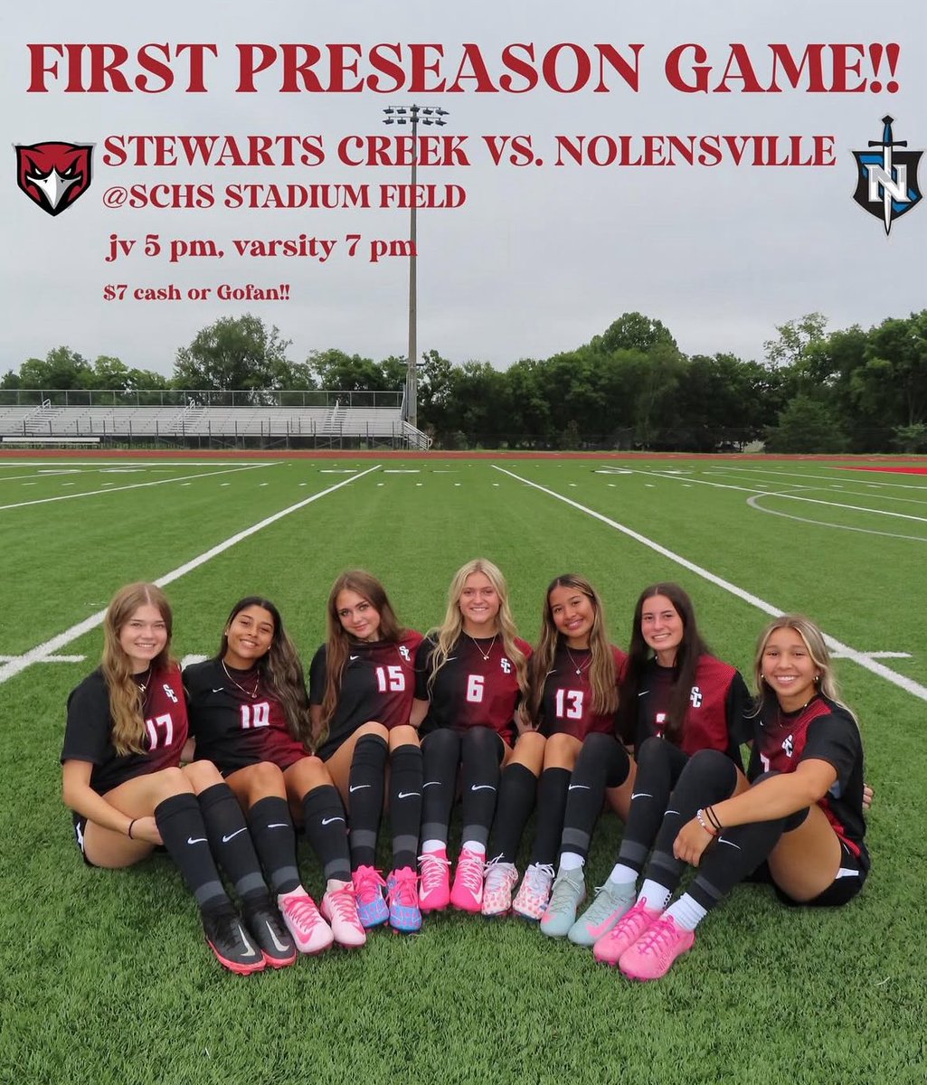 GAMEDAY!! 🪶 

#stewartscreek #smyrna #redhawks #soccer