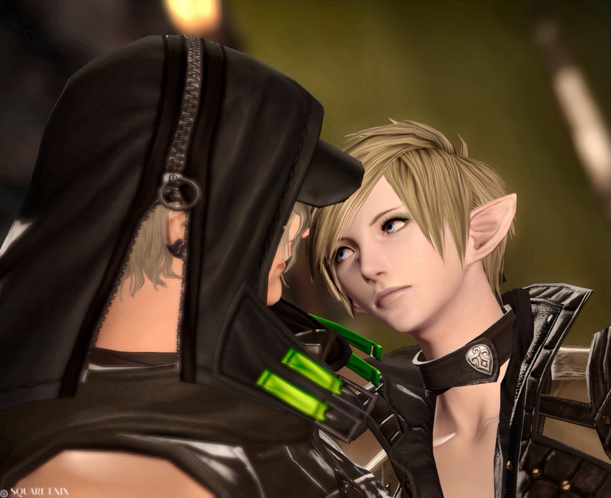 メインやると必ずシェールちゃんトラップで進まなくなる…この身長差も良き

シーン的に不謹慎だがシェールちゃんとのデートにウキウキしっぱなしであった

そして見惚れるとの台詞で天に召された

#FFXIV #ff14