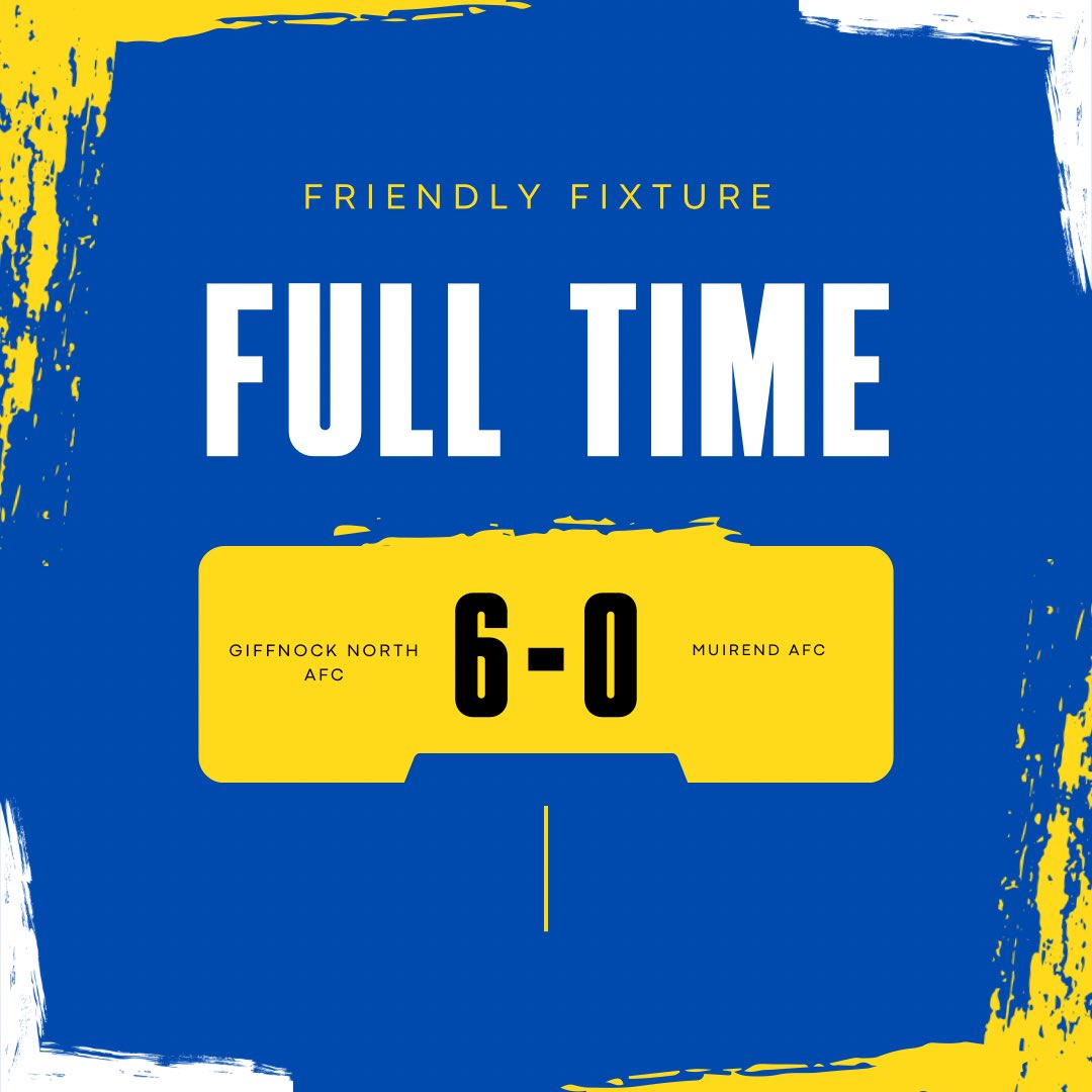 Giffnock North AAC AFC tweet media