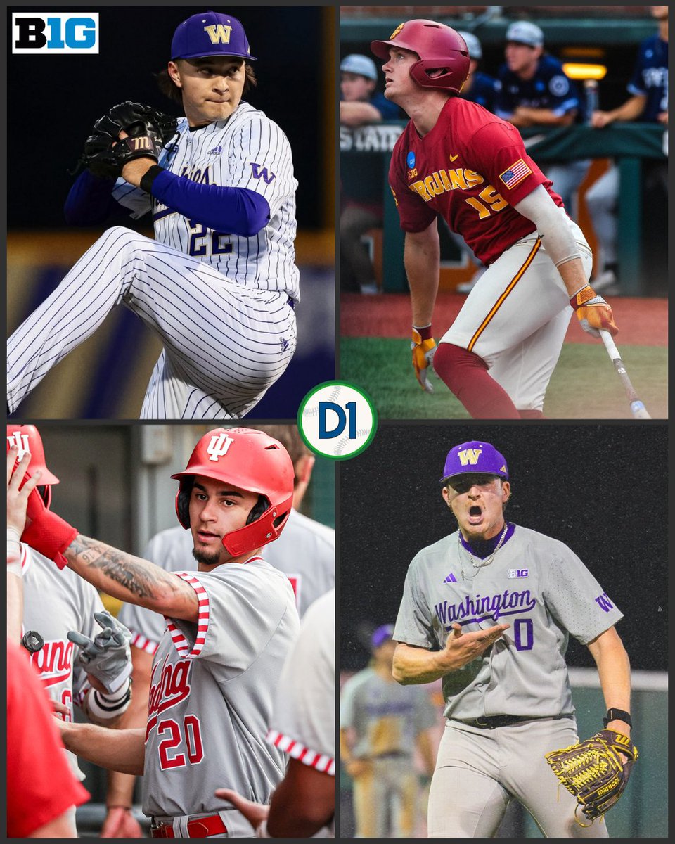 B1G on D1Baseball (@b1g_d1baseball) on Twitter photo ๐๐๐๐ ๐๐ข๐ ๐๐๐ง ๐๐๐๐ฌ๐จ๐ง ๐๐ซ๐๐ฉ-๐๐ฉ โคต๏ธ
๐ง๐ต๐ฟ๐ฒ๐ฒ ๐๐ฟ๐ฒ๐ฎ๐ธ๐ผ๐๐ ๐ฃ๐น๐ฎ๐๐ฒ๐ฟ๐:
Max Banks (<a href="/UW_Baseball/">Washington Baseball</a>): D3 transfer went 7-4 with a 3.86 ERA โ led UW to 9 Big Ten series-opening wins
Ethan Hedges (<a href="/USC_Baseball/">USC Baseball</a>): .346 AVG, 14 HR, 2.40 ERA, 9 saves โ did it ๐๐๐๐ ๐๐ข๐ ๐๐๐ง ๐๐๐๐ฌ๐จ๐ง ๐๐ซ๐๐ฉ-๐๐ฉ โคต๏ธ
๐ง๐ต๐ฟ๐ฒ๐ฒ ๐๐ฟ๐ฒ๐ฎ๐ธ๐ผ๐๐ ๐ฃ๐น๐ฎ๐๐ฒ๐ฟ๐:
Max Banks (<a href="/UW_Baseball/">Washington Baseball</a>): D3 transfer went 7-4 with a 3.86 ERA โ led UW to 9 Big Ten series-opening wins
Ethan Hedges (<a href="/USC_Baseball/">USC Baseball</a>): .346 AVG, 14 HR, 2.40 ERA, 9 saves โ did it