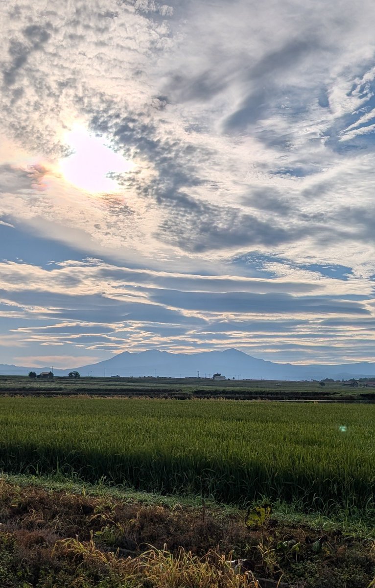 8月6日（水）6:11　大雪山旭岳 防災レピータ

長らく雲に隠れていた旭岳が、ついにその雄姿を見せてくれました。
明日はレピータのメンテナンス予定日登山です。
麓では稲が青々と力強く育つ一方で、連日「危険な暑さ」が更新中。
皆さま、どうぞご安全にお過ごしください