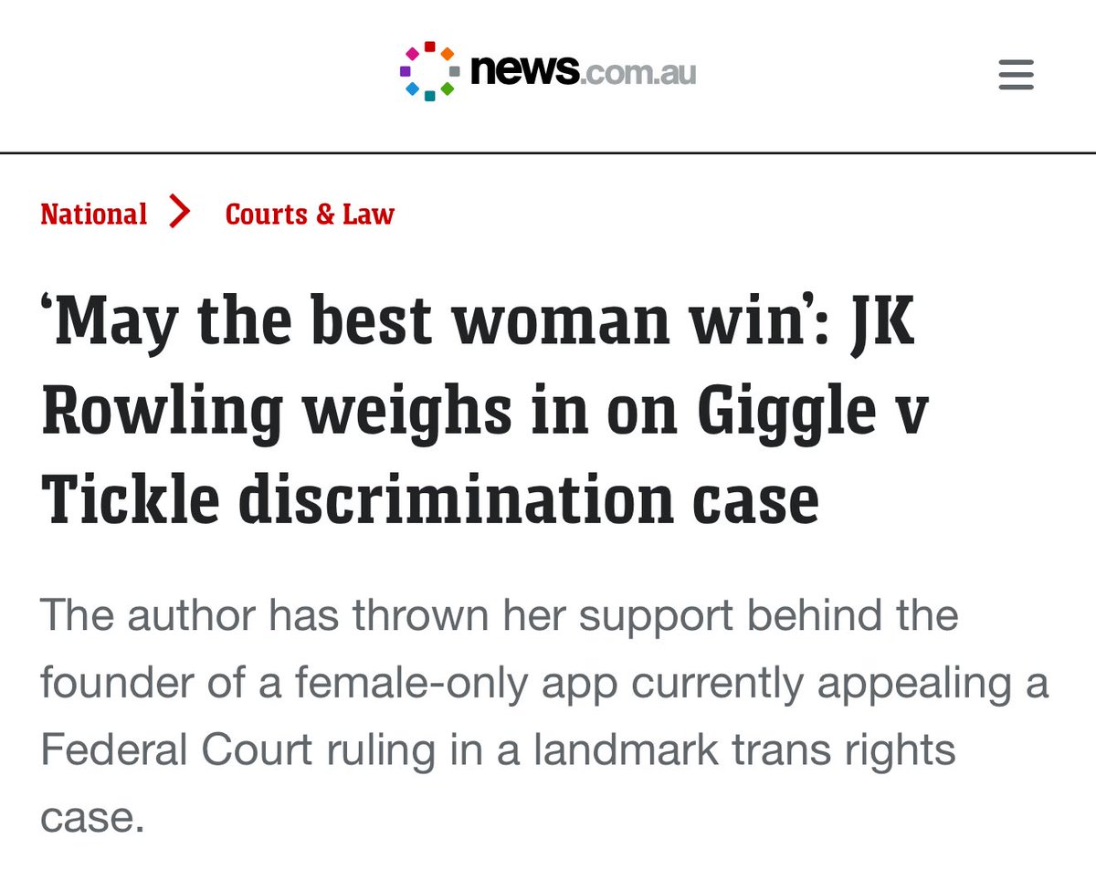 This is a step in the right direction, considering news.com.au has never once responded to an email from me in 5.5 years.
#GiggleVTickle