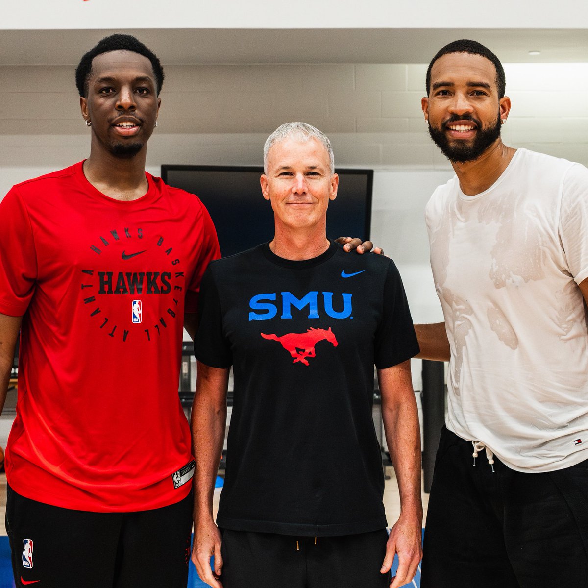 Always nice to see some former players! Thanks for stopping by practice today!