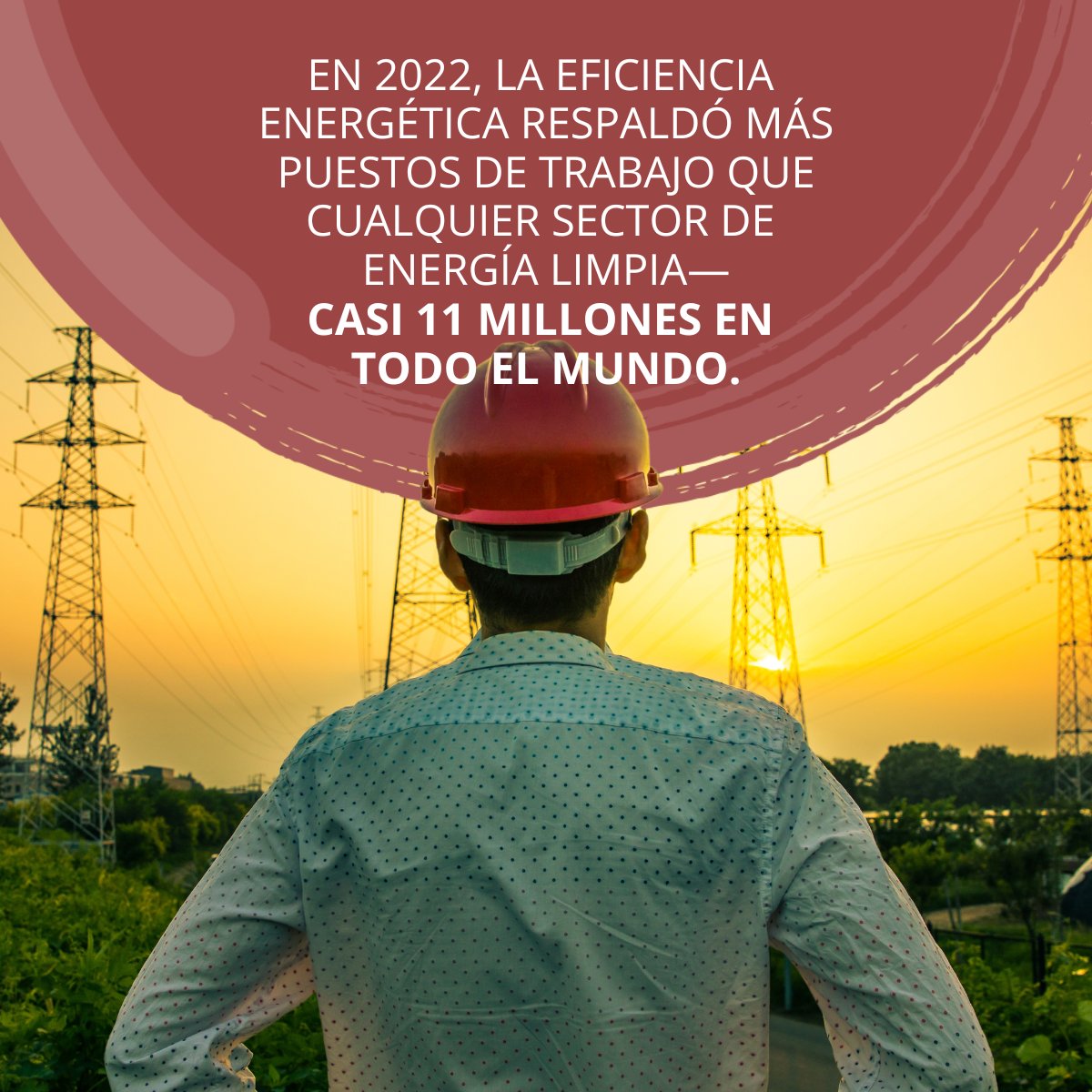 Cada dólar invertido en eficiencia energética genera entre USD 3 y 5 de retorno, beneficiando hogares, empresas y gobiernos, y promoviendo un desarrollo más sostenible.  wrld.bg/cYGy50Wf2AE