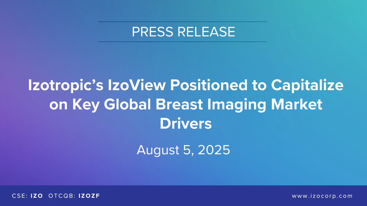 📈 Breast imaging is being reshaped by powerful trends:
✔️ AI-powered workflows
✔️ Dense breast screening mandates
✔️ Demand for compression-free, high-res imaging
Today, we break down how #IzoView is built to meet these demands and lead the next era of breast cancer detection.