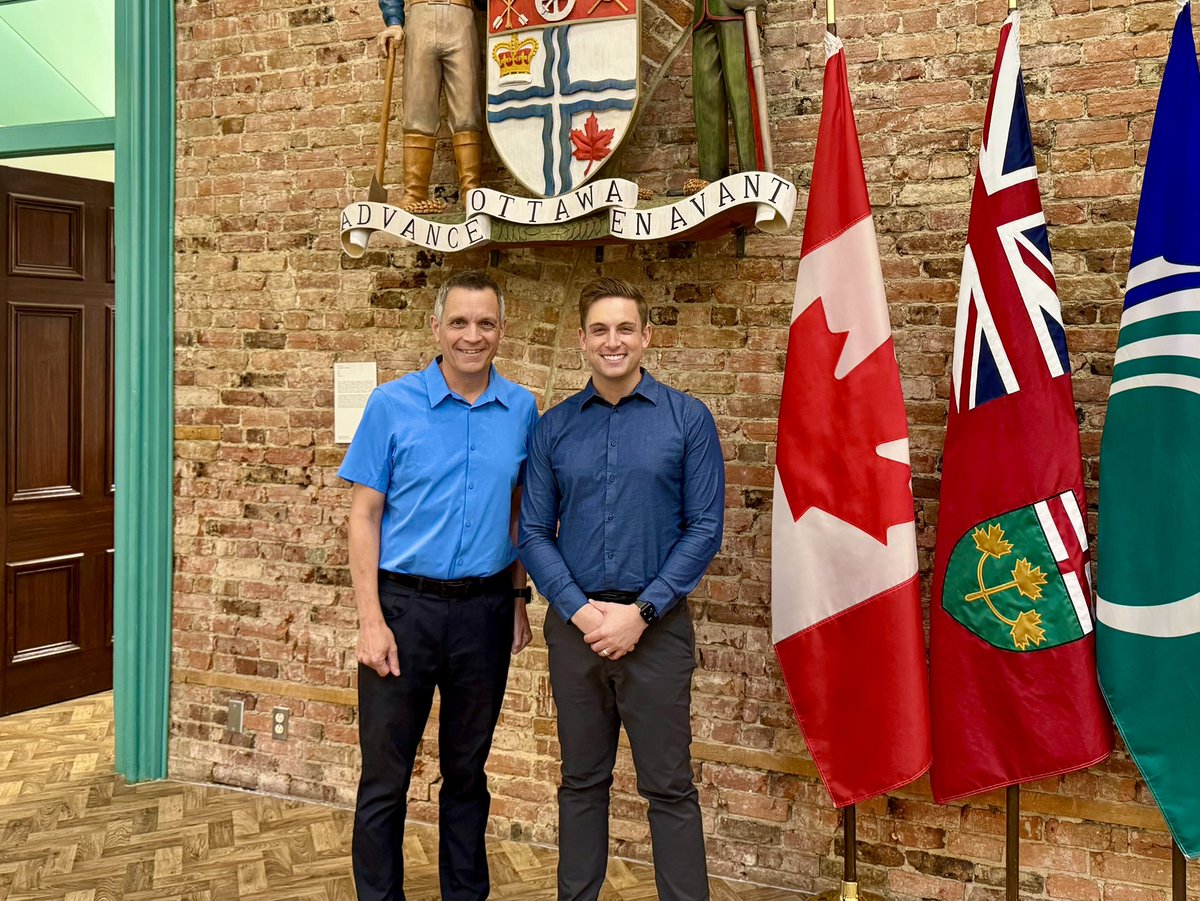 Tyler Watt 🇨🇦 (@tylerwatt90) on Twitter photo Had a productive meeting with Mayor <a href="/_MarkSutcliffe/">Mark Sutcliffe</a> today about the needs of #Nepean and our great city. Grateful for the collaboration as we work together to build a stronger Ottawa for everyone. #onpoli Had a productive meeting with Mayor <a href="/_MarkSutcliffe/">Mark Sutcliffe</a> today about the needs of #Nepean and our great city. Grateful for the collaboration as we work together to build a stronger Ottawa for everyone. #onpoli