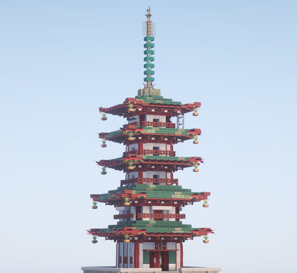 #minecraft建築コミュ