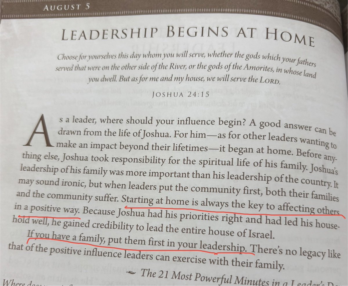 Edward Smith PT, DPT, SCS, ATC (@eddieptatc) on Twitter photo From Today’s John Maxwell Leadership Devotional…Leadership Begins at Home. 
✍🏻✍🏻✍🏻 From Today’s John Maxwell Leadership Devotional…Leadership Begins at Home. 
✍🏻✍🏻✍🏻