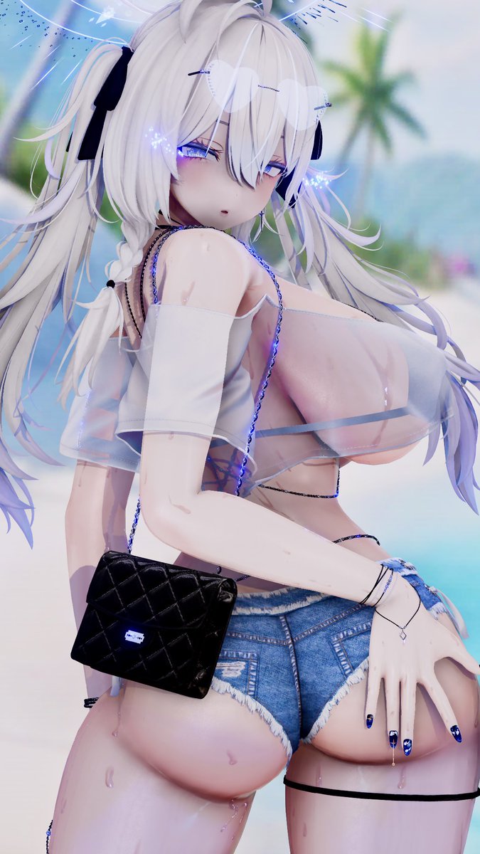 おはよ〜🤍🏖️✨
なかなか撮らないバックショット❣️
どうかな？？？