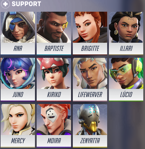 Buddy_duddy_'s tweet photo. Ok yall, i need your opinion. Who is the best support to climb out of plat, and why it is not mercy? https://t.co/LRrn5krFCm