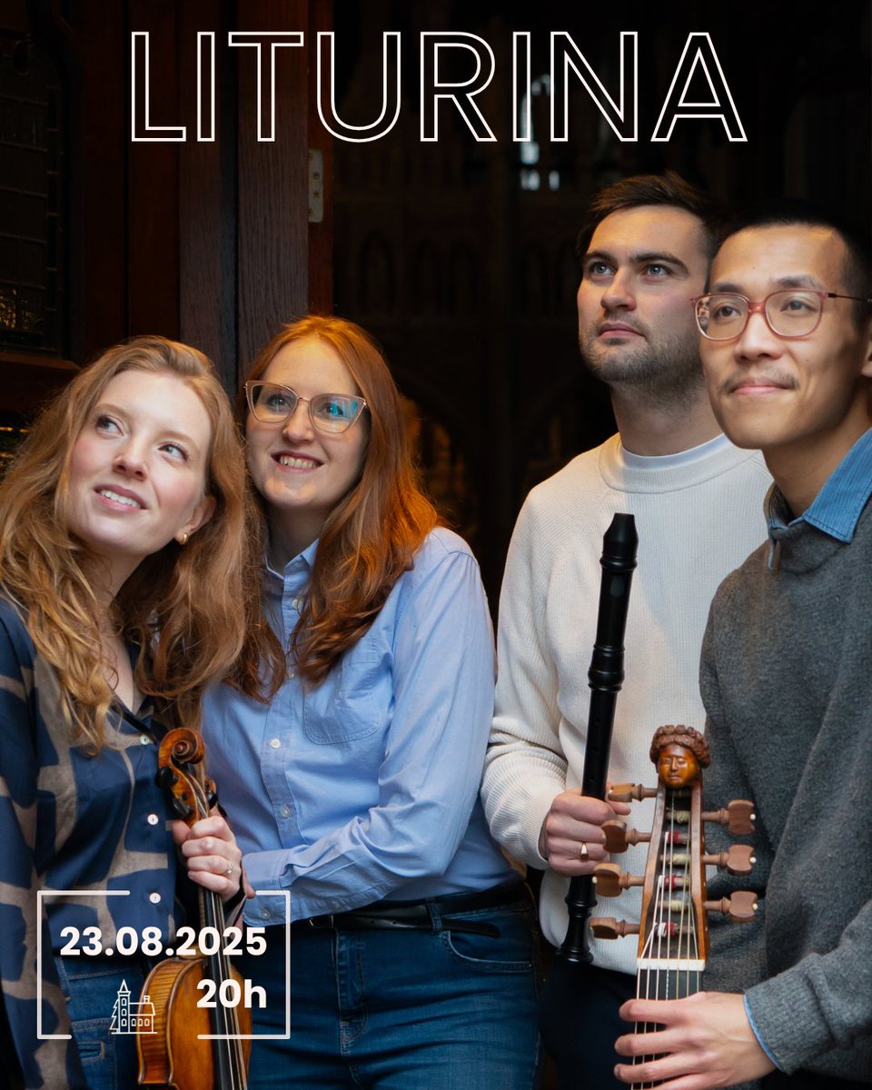 Au programme du 23 août : 'LES GOÛTS RÉÜNIS'

Les artistes en résidence du festival s'intéressent à l'influence du style baroque français sur les compositeurs européens de l'époque.

RDV le samedi 23 août à 20h à📍Saint-Salvadour (Corrèze, France)

#musiquebaroque
#Corrèze