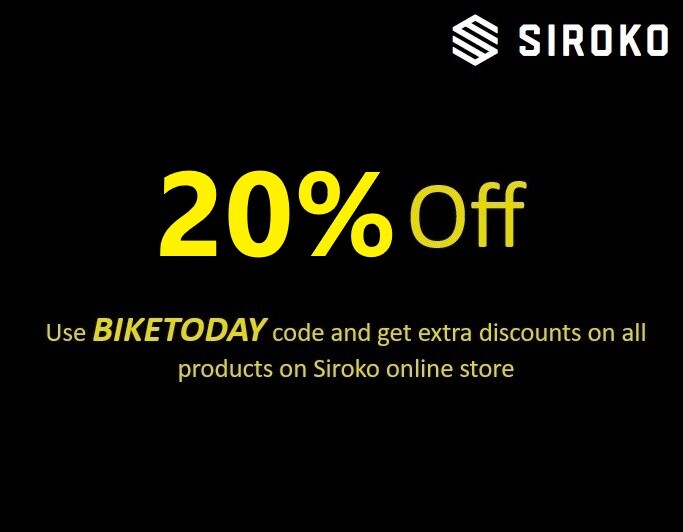 BikeTodayNews's tweet image. Extra 20% Discount on @sirokocom store with BIKETODAY code

Save on Cycling, Snow, Golf, Gym, Fitness, Adventure, Lifestyle products

Including the new collections, like the new beach / swimwear collection!

Only on August 6 and 7 

Buy now at srko.co/biketoday 

#coupons
