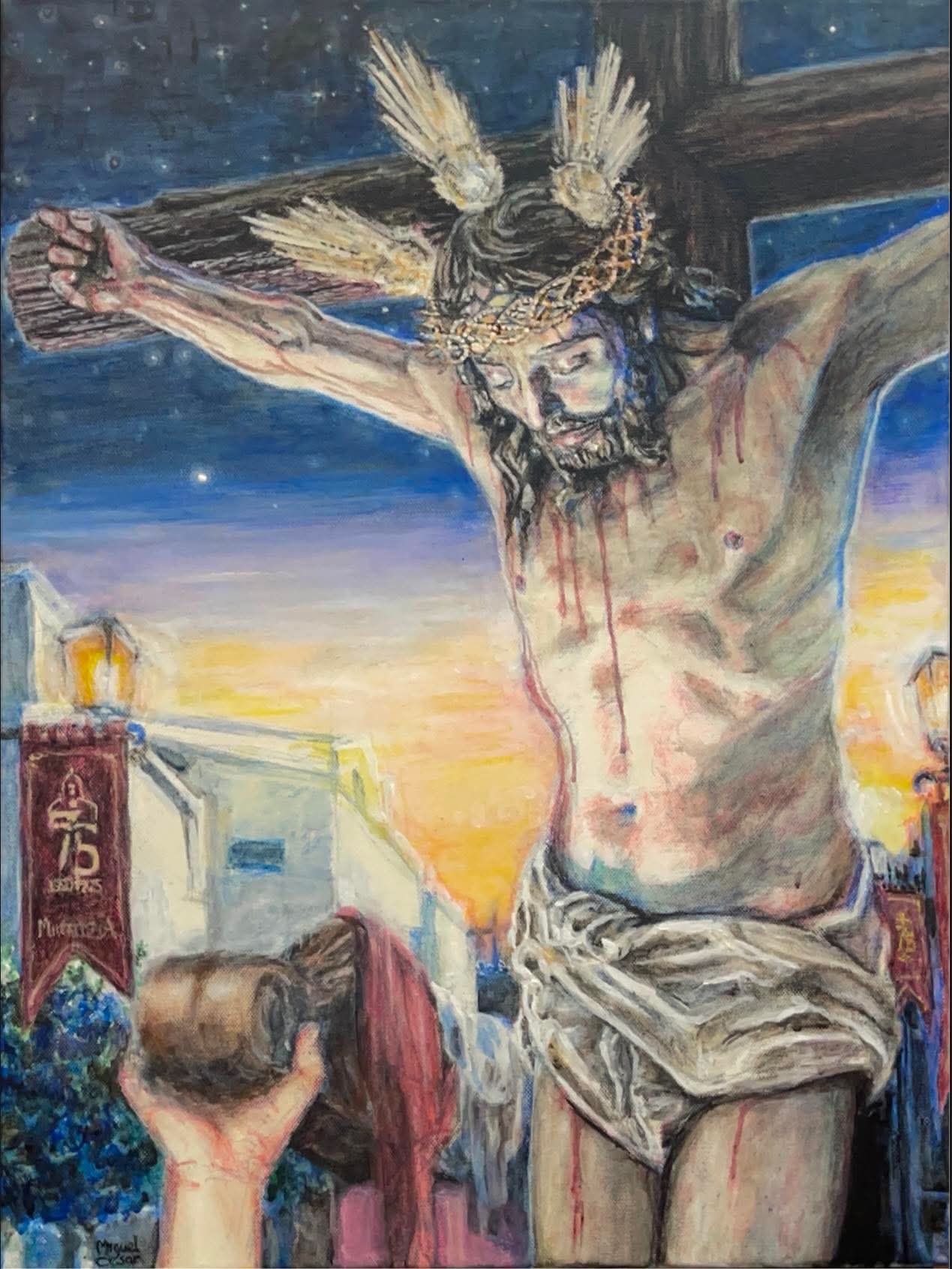 Alcalá del Valle presenta el cartel del 75 aniversario del Cristo de la Misericordia