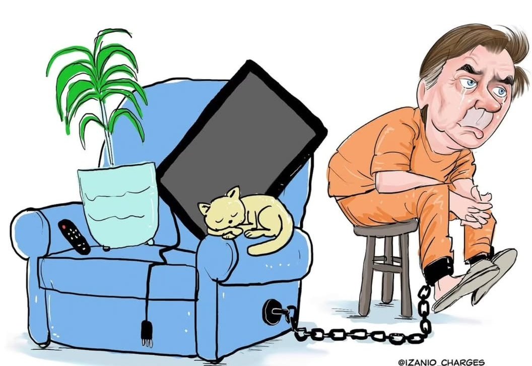 𝐁𝐑𝐔𝐍𝐀𝐙𝐄𝐏𝐀𝐌 - 𝑳𝒖𝒍𝒂 𝟚𝟘𝟚𝟞🔥🚩 on X: "CHEGA DE GOLPE BOLSONARO  PRESO #SemAnistiaParaGolpistas SEM ANISTIA #SemAnistia CONGRESSO INIMIGO DO  POVO Bolsonaro preso https://t.co/iiz6Stzziu" / X