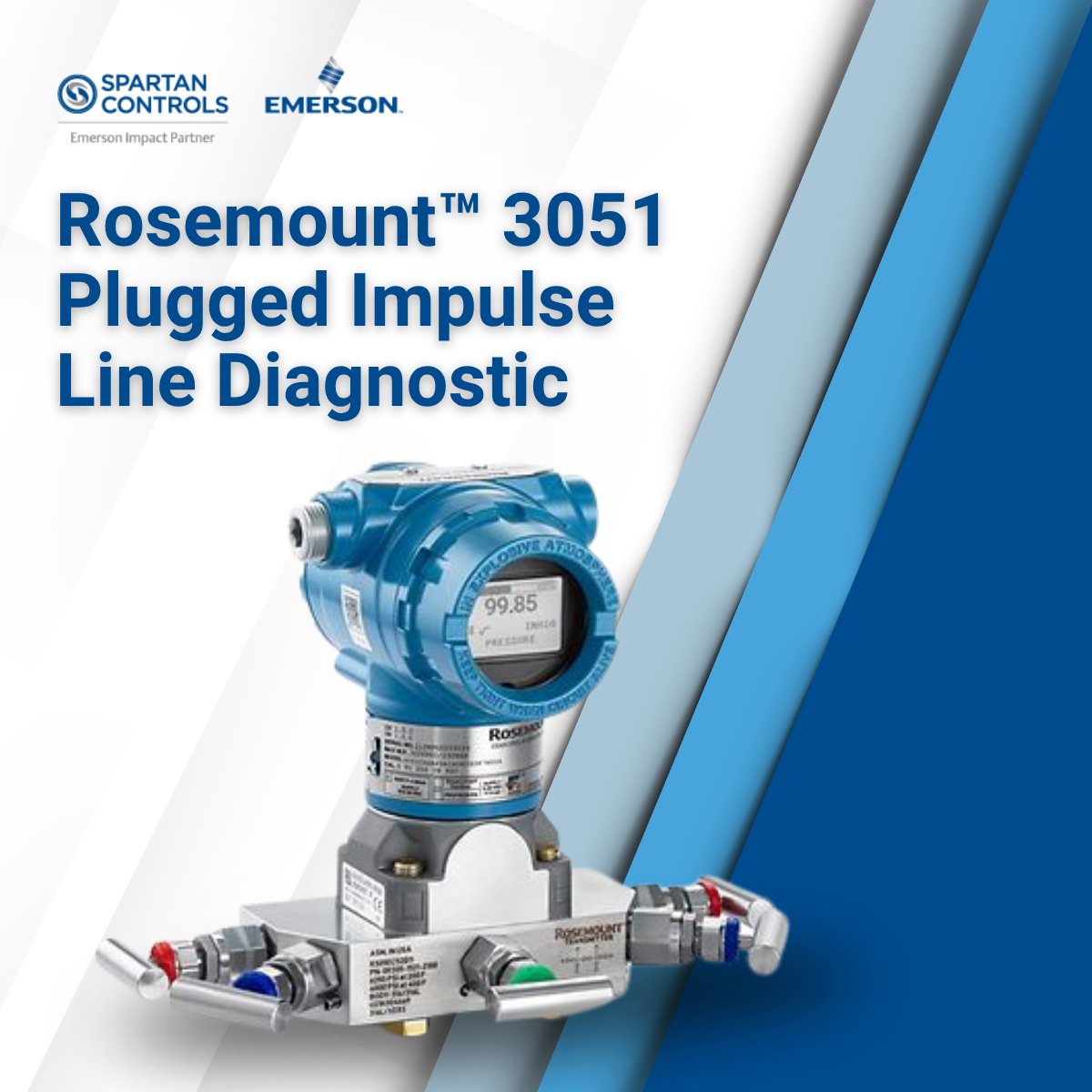 The Rosemount™ 3051 with Plugged Impulse Line Diagnostic helps detect plugging in impulse lines—before it affects operations or safety. Support your operations with smart solutions that help keep your process running reliably. ow.ly/YXjj50Ww6aU