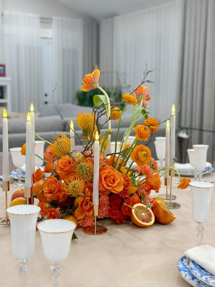 FianceeBodas's tweet photo. Ideas fresquitas para unos bonitos centros de mesa en color naranja. https://t.co/FGro1lxhiw