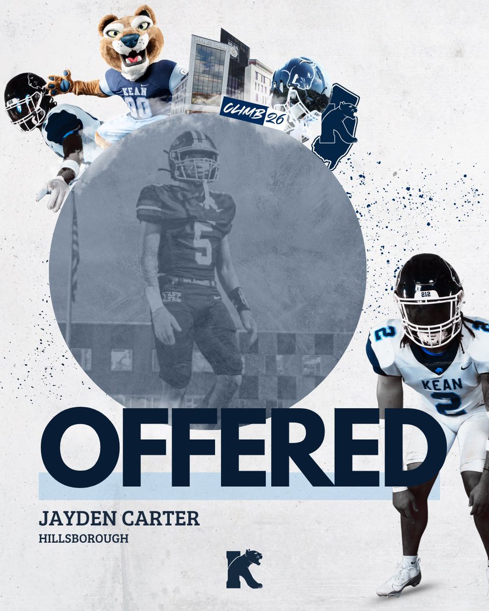Jayden Carter (@jaydencarter211) on Twitter photo After a great call with <a href="/CoachEvanDurand/">Evan Durand</a>, I’m blessed to receive an offer from <a href="/KUFootball212/">Kean University Football</a>!! <a href="/Coach_Riccio/">Anthony Riccio</a> <a href="/CoachGarrett53/">🔥⬆️ Dan Garrett ✊🏻💪🏼</a> <a href="/CoachKevinCarty/">Kevin Carty</a> <a href="/4QElite/">4QE</a> After a great call with <a href="/CoachEvanDurand/">Evan Durand</a>, I’m blessed to receive an offer from <a href="/KUFootball212/">Kean University Football</a>!! <a href="/Coach_Riccio/">Anthony Riccio</a> <a href="/CoachGarrett53/">🔥⬆️ Dan Garrett ✊🏻💪🏼</a> <a href="/CoachKevinCarty/">Kevin Carty</a> <a href="/4QElite/">4QE</a>
