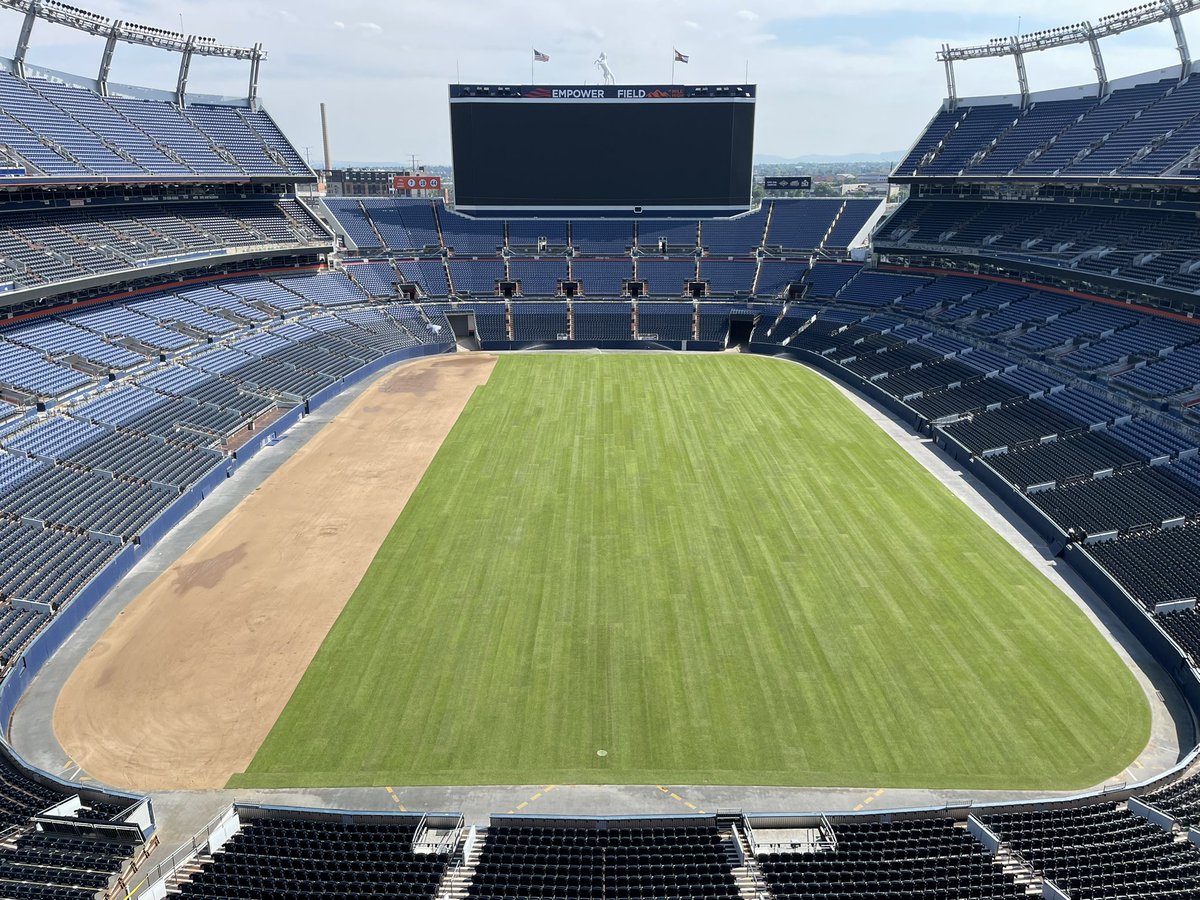 Chris Hathaway (@chrish5280) on Twitter photo Today was amazing. <a href="/GreenValleyTurf/">Green Valley Turf Co</a> absolutely killed it today. Even in the heat they installed 330 rolls of sod before 3 PM. Back at it tomorrow at 4:30 AM. Few more rolls and we will have our field back. #footballisback Today was amazing. <a href="/GreenValleyTurf/">Green Valley Turf Co</a> absolutely killed it today. Even in the heat they installed 330 rolls of sod before 3 PM. Back at it tomorrow at 4:30 AM. Few more rolls and we will have our field back. #footballisback