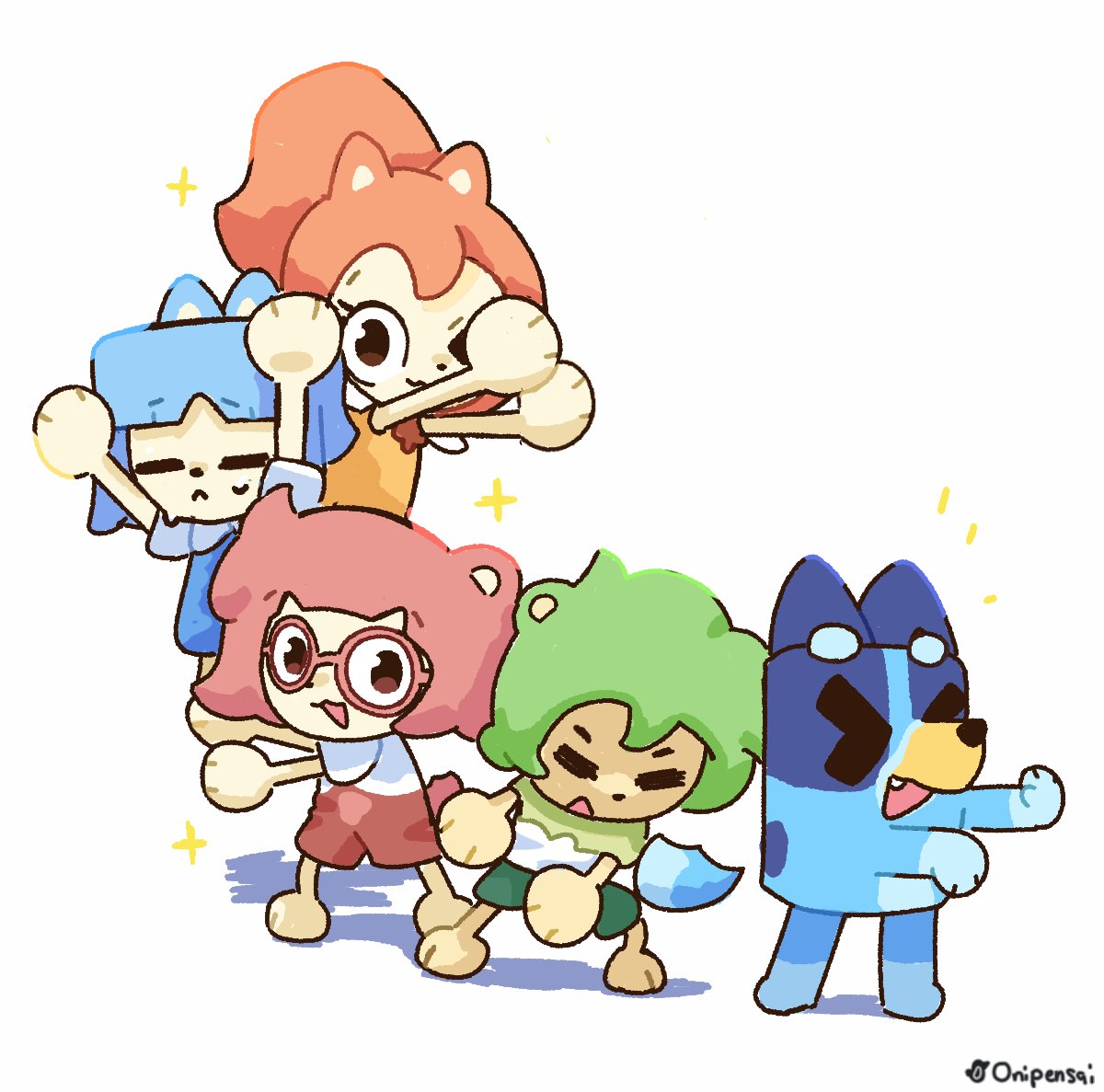 Lots of goofy pups (10/10 pose)