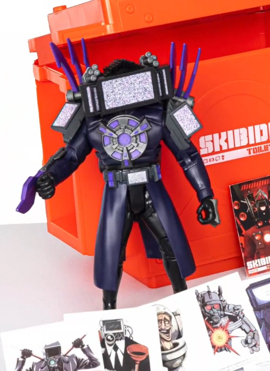 Bonkers remade the ttvm figure and fixed the 3 things I specifically complained about 👀
#noticing #SKIBIDITOILET