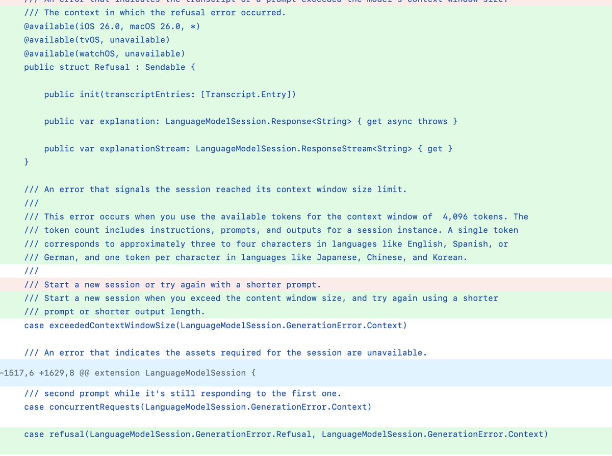 There is a new refusal case with explanation. They explicitly mention that a token is 3-4 characters in English.

I had asked for a property to keep count of it in a feedback but the response was that it is not on the engineering team's roadmap