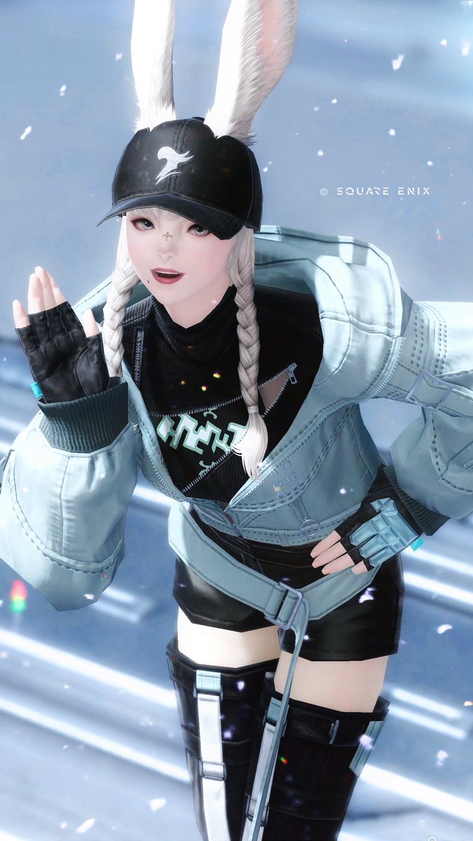 念願の帽子＋新装備！🧢
キャップに合わせてスッキリまとめ髪𝑺𝒐 𝒄𝒖𝒕𝒆
#ヴィエラ
