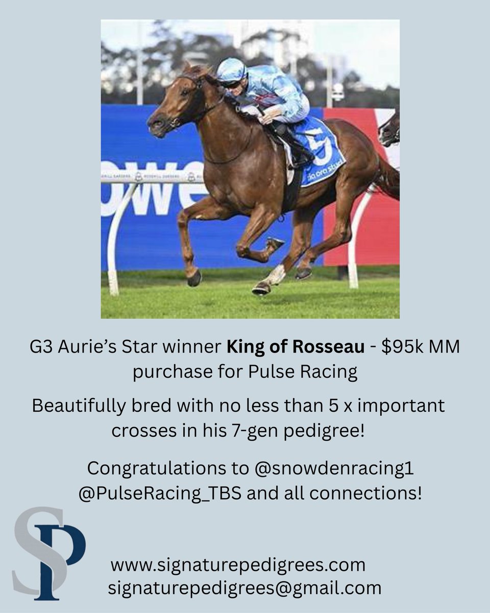 Signature Pedigrees (@signaturepeds) on Twitter photo 