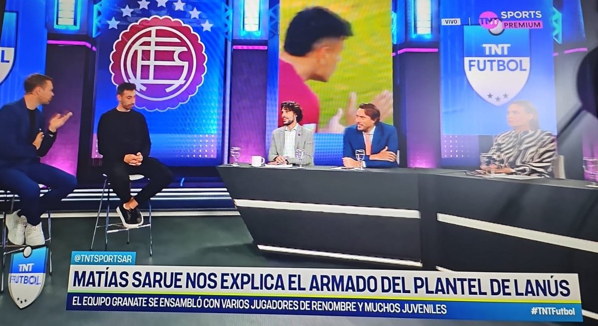Pasamos a chapear, hoy en TNT Sports estuvo el gran <a href="/Matias_Sarue/">Matías Sarue</a>, hoy jefe de scouting en Lanús y que tuvo su paso como scout en FM Argentina durante varias ediciones. Nuestro semillero sigue dando frutos