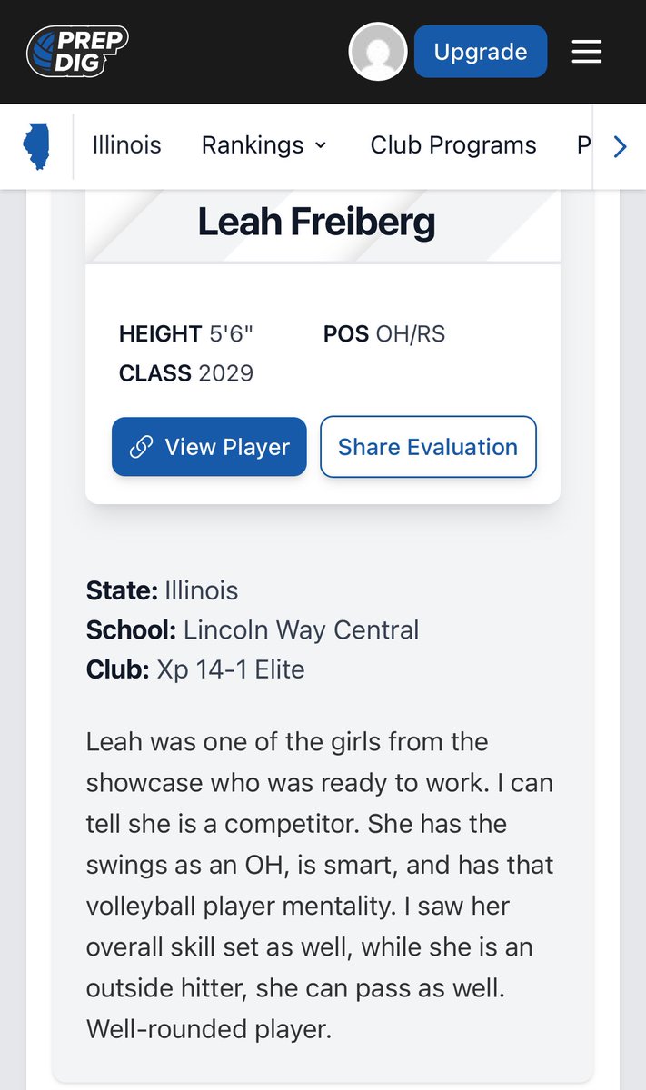 Leahf2029vb (@leahf2029vb) on Twitter photo Thank you <a href="/prepdigil/">Prep Dig Illinois</a> for putting on a showcase where everyone showed up and showed out. Thank you for the amazing write up! #2029OH #volleyball2029 #prepdig <a href="/gatorjack72/">Girls In The Game</a> <a href="/ccprospects23/">complete college prospects</a> <a href="/Get2CollegAth/">Get 2 College Athletics</a> <a href="/coachmoonvball/">Jamie Moon ๐</a> <a href="/bench424nmore/">Mark Gibson</a> <a href="/vball_fan_/">Volleyball Fan โจ๐๐</a> Thank you <a href="/prepdigil/">Prep Dig Illinois</a> for putting on a showcase where everyone showed up and showed out. Thank you for the amazing write up! #2029OH #volleyball2029 #prepdig <a href="/gatorjack72/">Girls In The Game</a> <a href="/ccprospects23/">complete college prospects</a> <a href="/Get2CollegAth/">Get 2 College Athletics</a> <a href="/coachmoonvball/">Jamie Moon ๐</a> <a href="/bench424nmore/">Mark Gibson</a> <a href="/vball_fan_/">Volleyball Fan โจ๐๐</a>