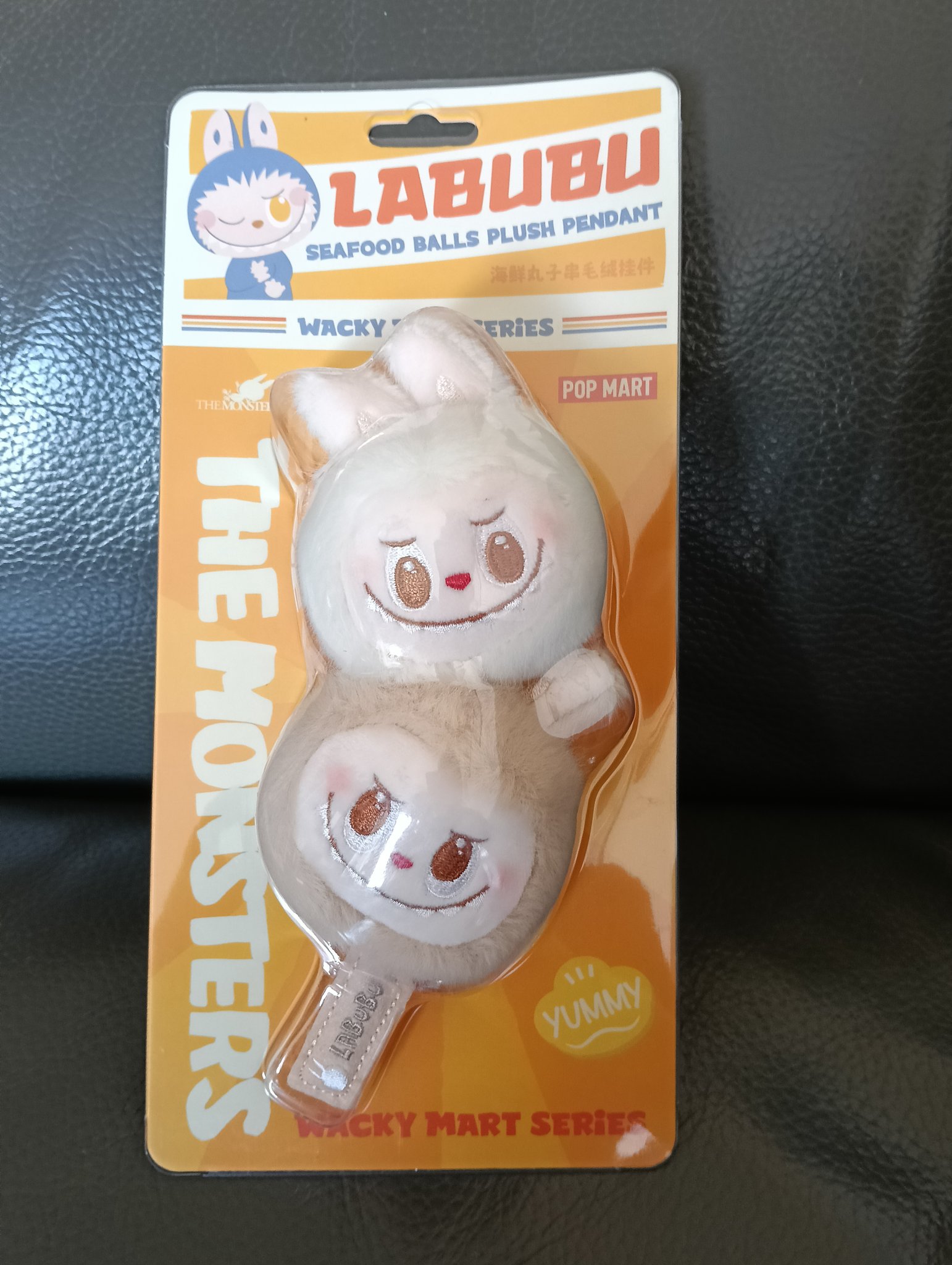 Wacky Mart Seafood Balls ぬいぐるみペンダント Pop Mart Labubu The Monsters Wacky Mart Series Seafood Balls