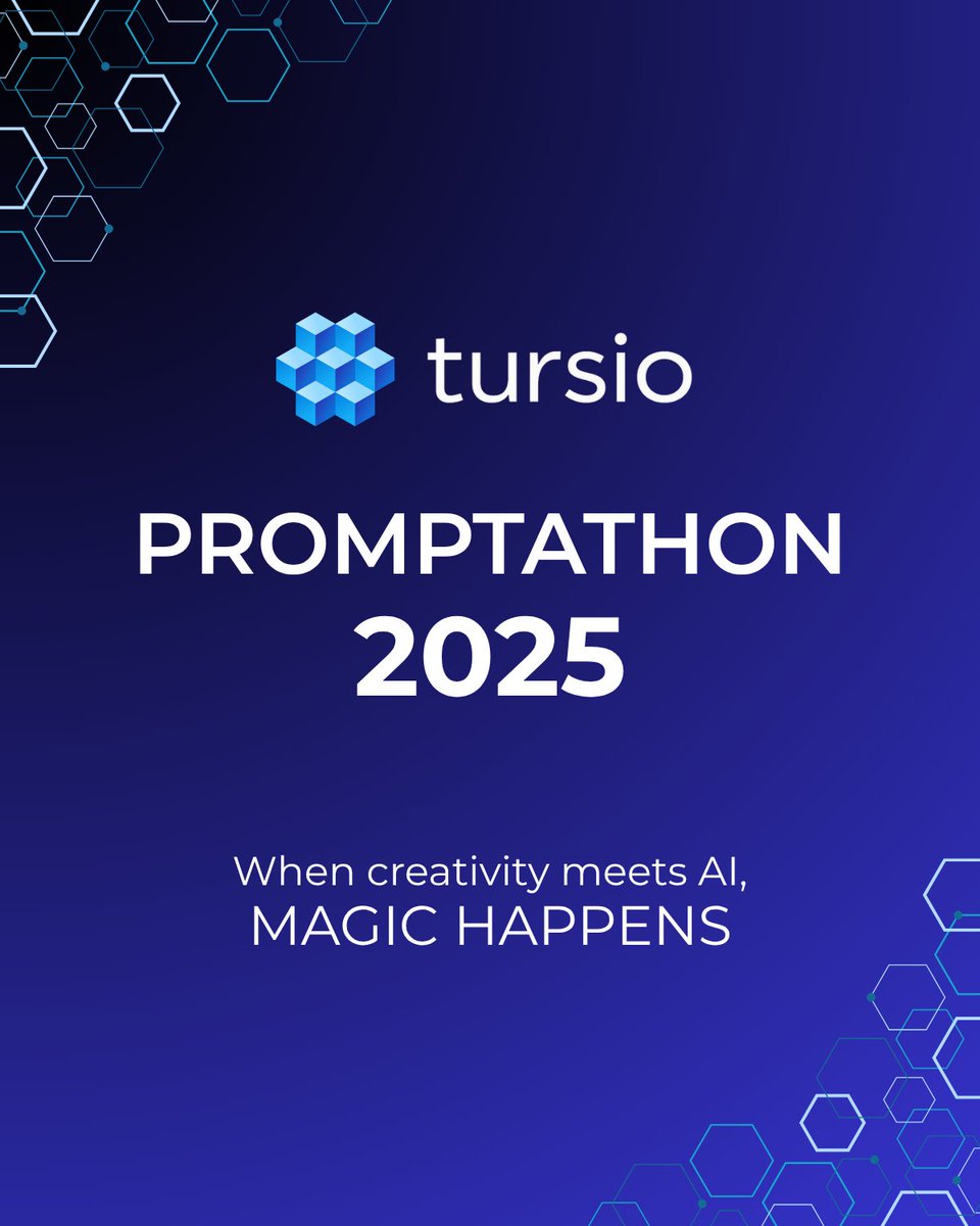 tursioai's tweet photo. The first-ever Promptathon at @tursioai has just wrapped up.

Check out now- https://t.co/BdG96iYrf3

#GenAI #tursio #creativity #Promptathon https://t.co/40ASMGexHA