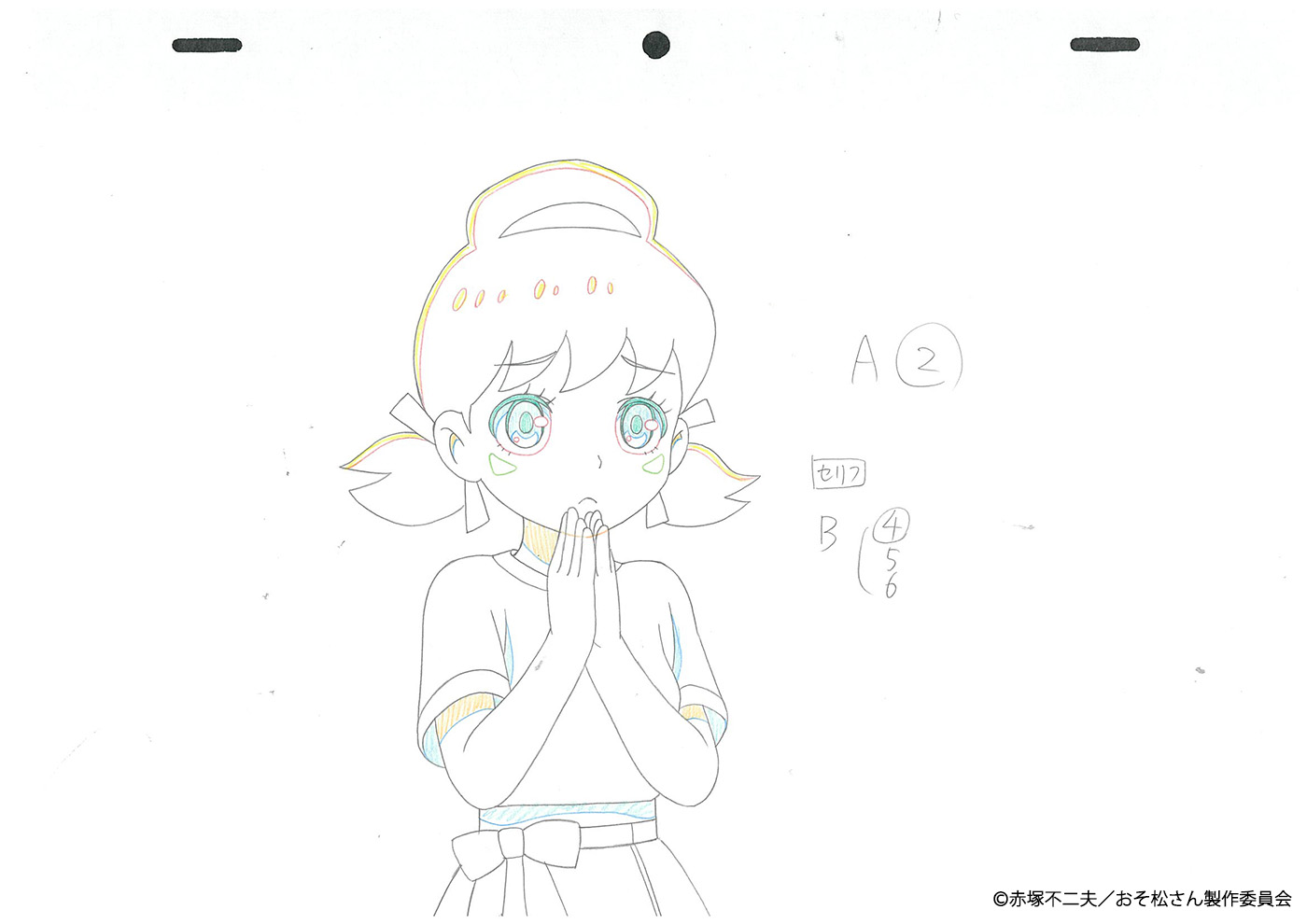 おそ松さん スタジオぴえろ 書き下ろし キャラファイン額装 おそ松さん スタジオぴえろ 書き下ろし キャラファイン額装