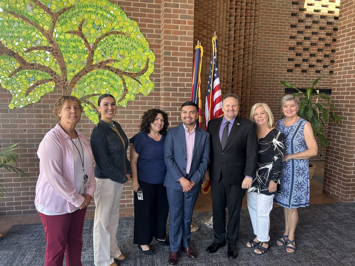 Honored to welcome <a href="/AndresCanoAZ/">Andrés Cano</a> and his amazing team to our office! Looking forward to partnering for the success of students and educators across #PimaCounty.

#onepimacounty #azed #teamwork #pimacountyschools #supporteducation