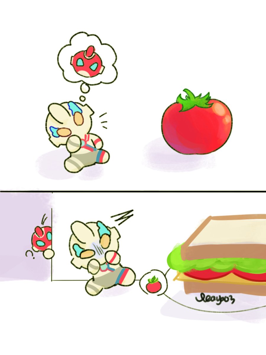 oh it only took me (checks date)...16 days to learn how to draw a tomato, nice to know