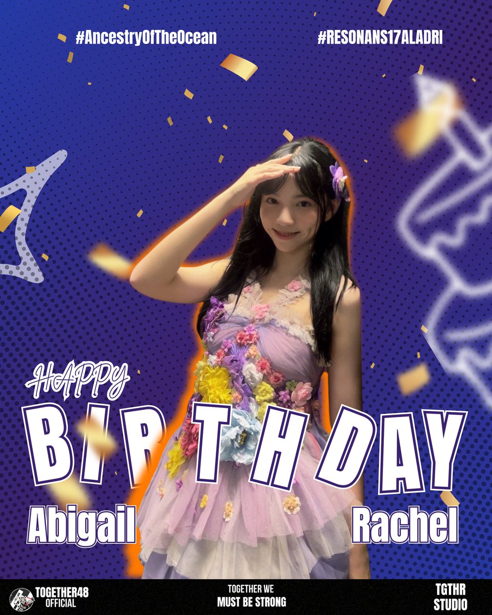 Happy Birthday jkt48.Aralie 💜🤍

Seperti yang kalian ketahui,06 Agustus 2025 adalah hari yang spesial untuk jkt48.Aralie karena ia akan merayakan ulang tahunnya yang ke-17🥳

Nantikan Project dari kakak  <a href="/arariel_id/">ARARIEL #AraLevNoYoru 🦋🌙</a>

#AncestryOfTheOfean
#RESONANS17ALADRI
#TogetNewJour
