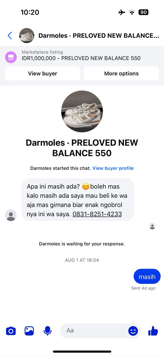 cheesebgrs's tweet photo. modus penipuan baru kah dimarket place fb? https://t.co/6ruiUEckNp