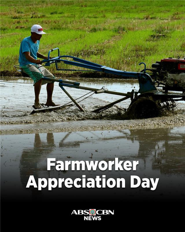 Pagpupugay at pasasalamat sa lahat ng magsasakang patuloy na naglalagay ng pagkain sa mga hapag natin.