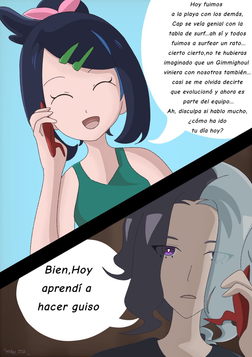 It was a great day for Amethio and Liko #Pokemon #anipoke #Ameliko #アメリコ  #amethio #Liko, image size:848x1199